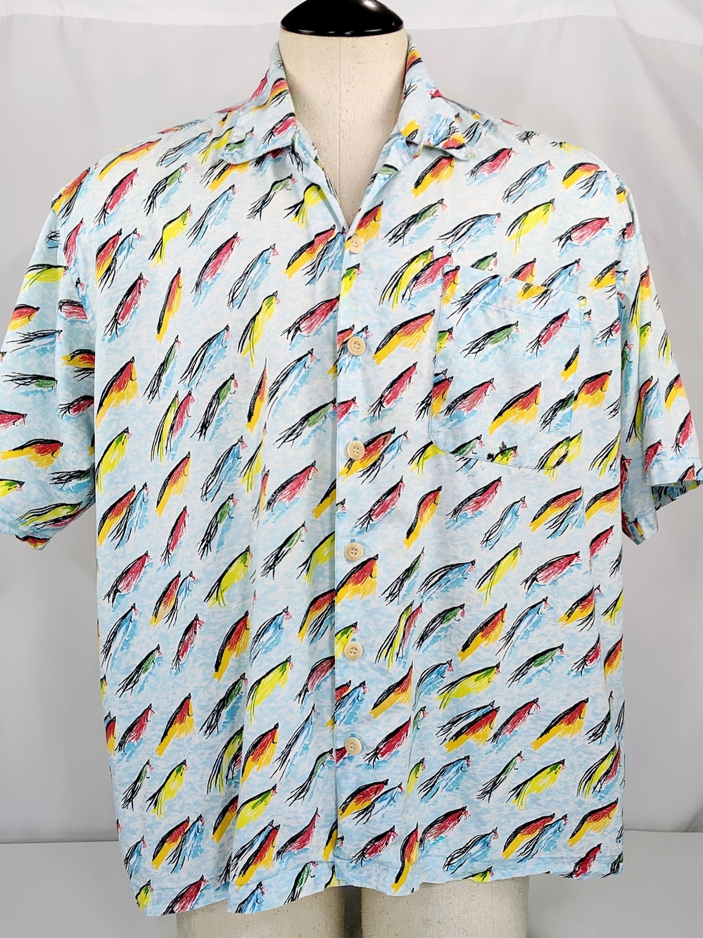 Orvis Vintage Men's Casual Button Front Shirt